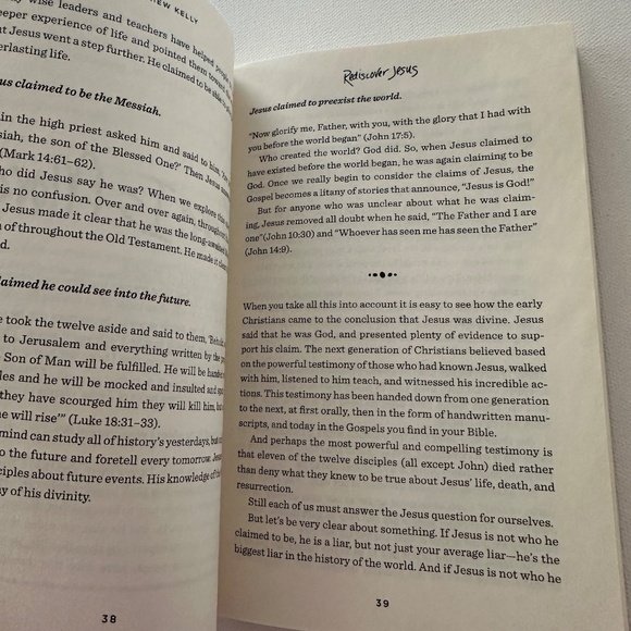 Rediscover Jesus An Invitation Matthew Kelly Book - Picture 4 of 5